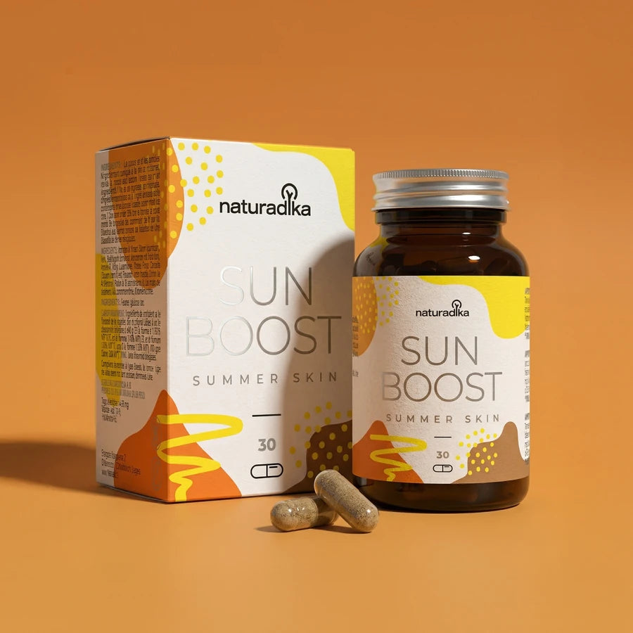 Para una protección solar desde dentro — doble carotenoide natural, cuatro antioxidantes, fórmula limpia