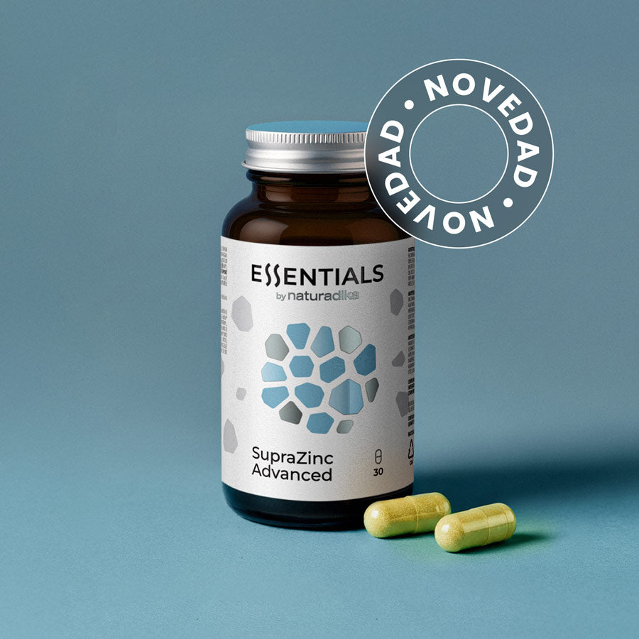 Para defensas y protección antioxidante real — zinc L-OptiZinc® quelado con quercetina y pimienta negra