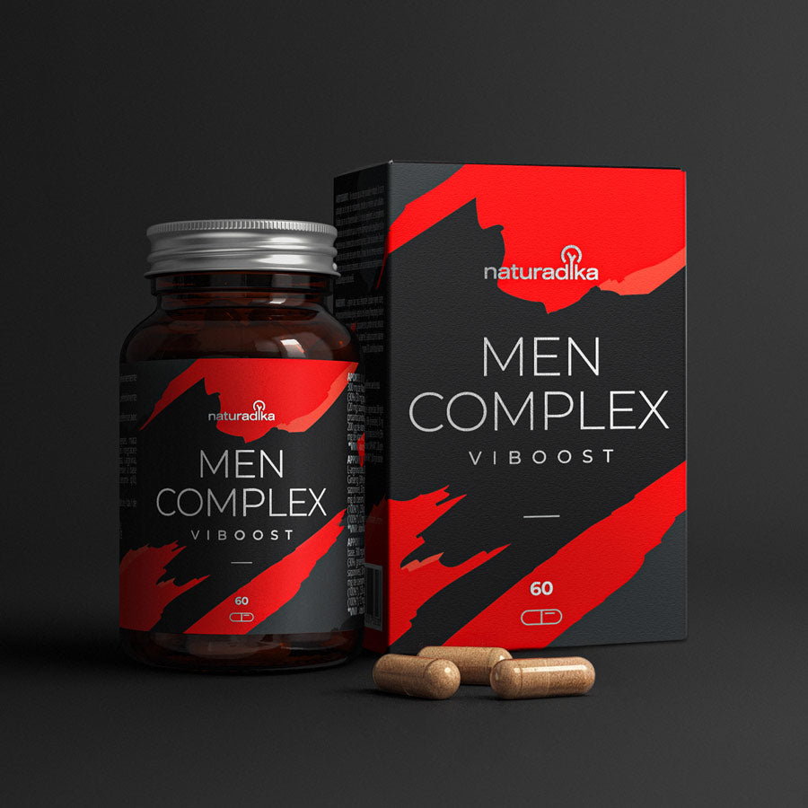 Para vitalidad, circulación y energía masculina — 11 activos sinérgicos en cápsula vegetal